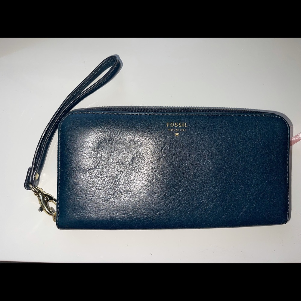 Authentic fossil wallet